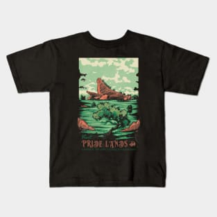 Visit Pride Lands Kids T-Shirt